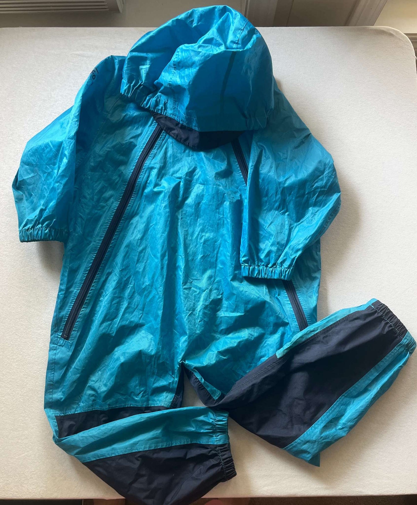 Tuffo Rain Suit, 4T, Blue, Kids 4/4T