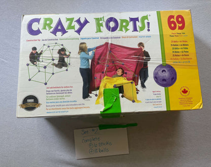 Crazy Forts with extra pieces, MSRP: $50.00