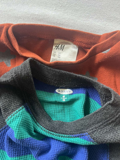 Boys Long Sleeve Bundle Size 4T (Old Navy & H&M), Kids 4/4T