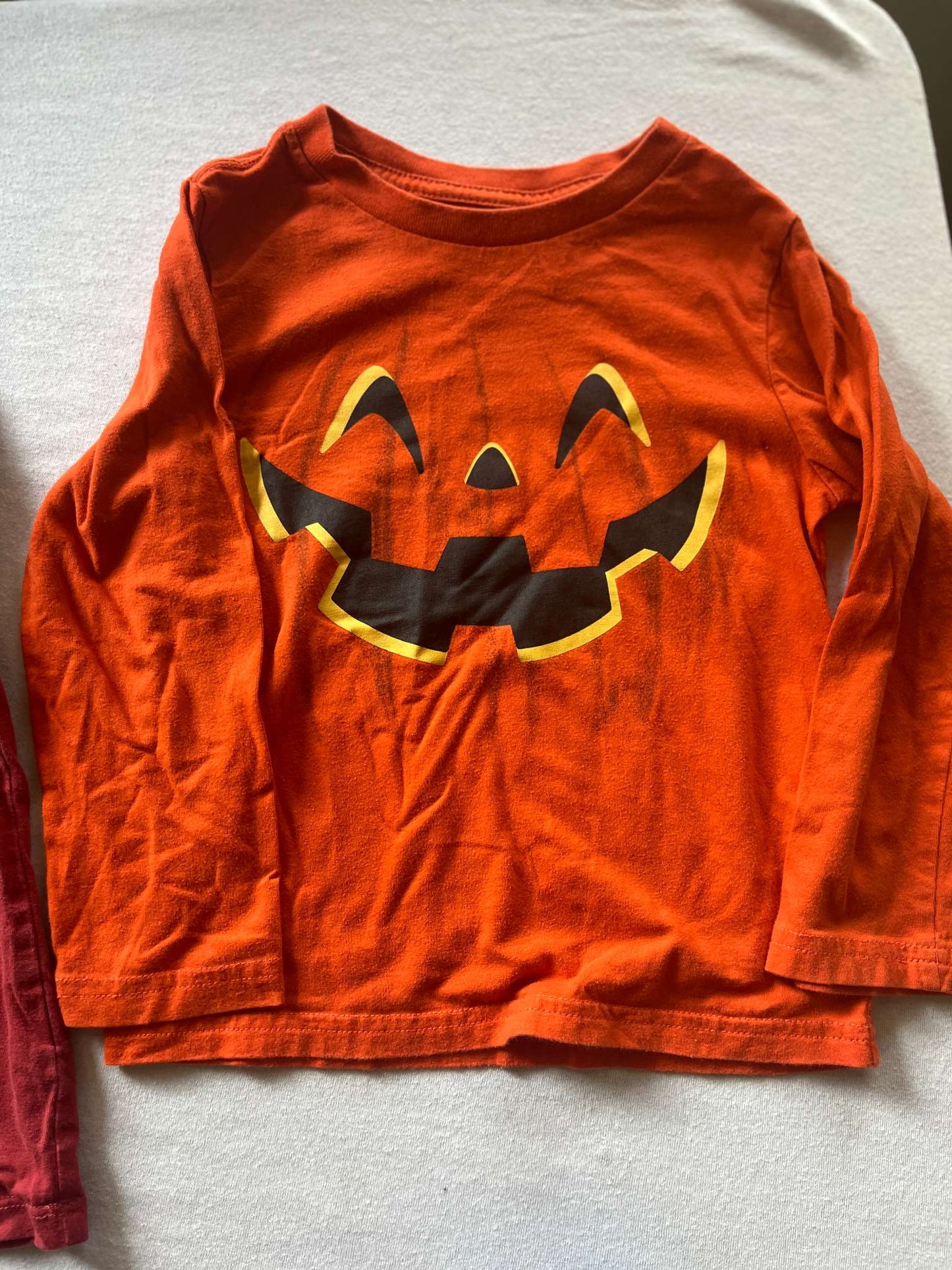 Boys Long Sleeve t-shirt Bundle ( Size 3/4) Pumpkin. Monster & Cars, Kids 4/4T