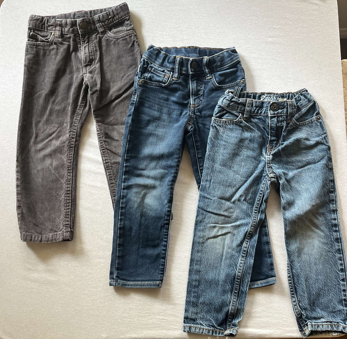 3 Pair of Jeans, Size 4T, Kids 4/4T