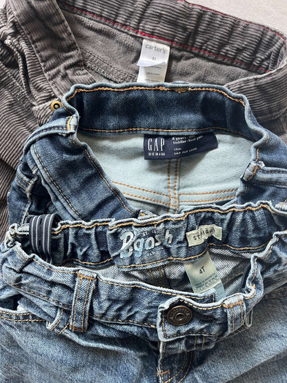 3 Pair of Jeans, Size 4T, Kids 4/4T