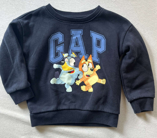 Gap Bluey Sweater, Size 3, Kids 3T