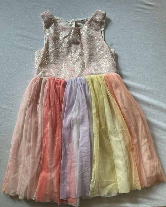 H&M Dress with Sequins, Size 6-7, Kids 6/6X