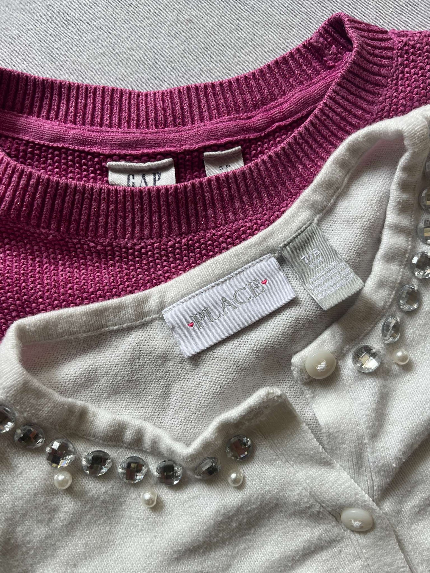 Girls Sweater Bundle, Size 7, Gap & Place, Kids 7