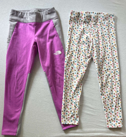 North Face and Tommy Bahama Leggings, Size 7-8, Kids 7