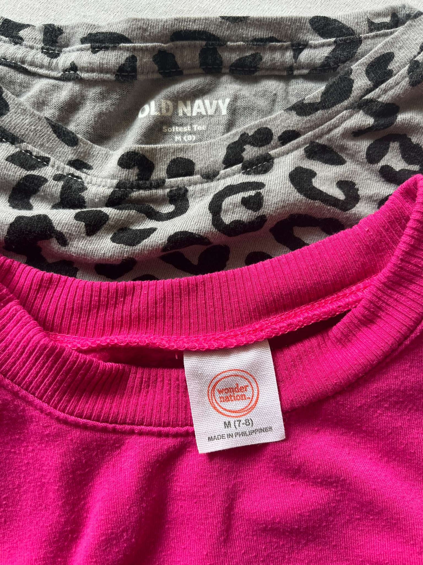 Cheetah Print Top Bundle, Size 7-8, Kids 7