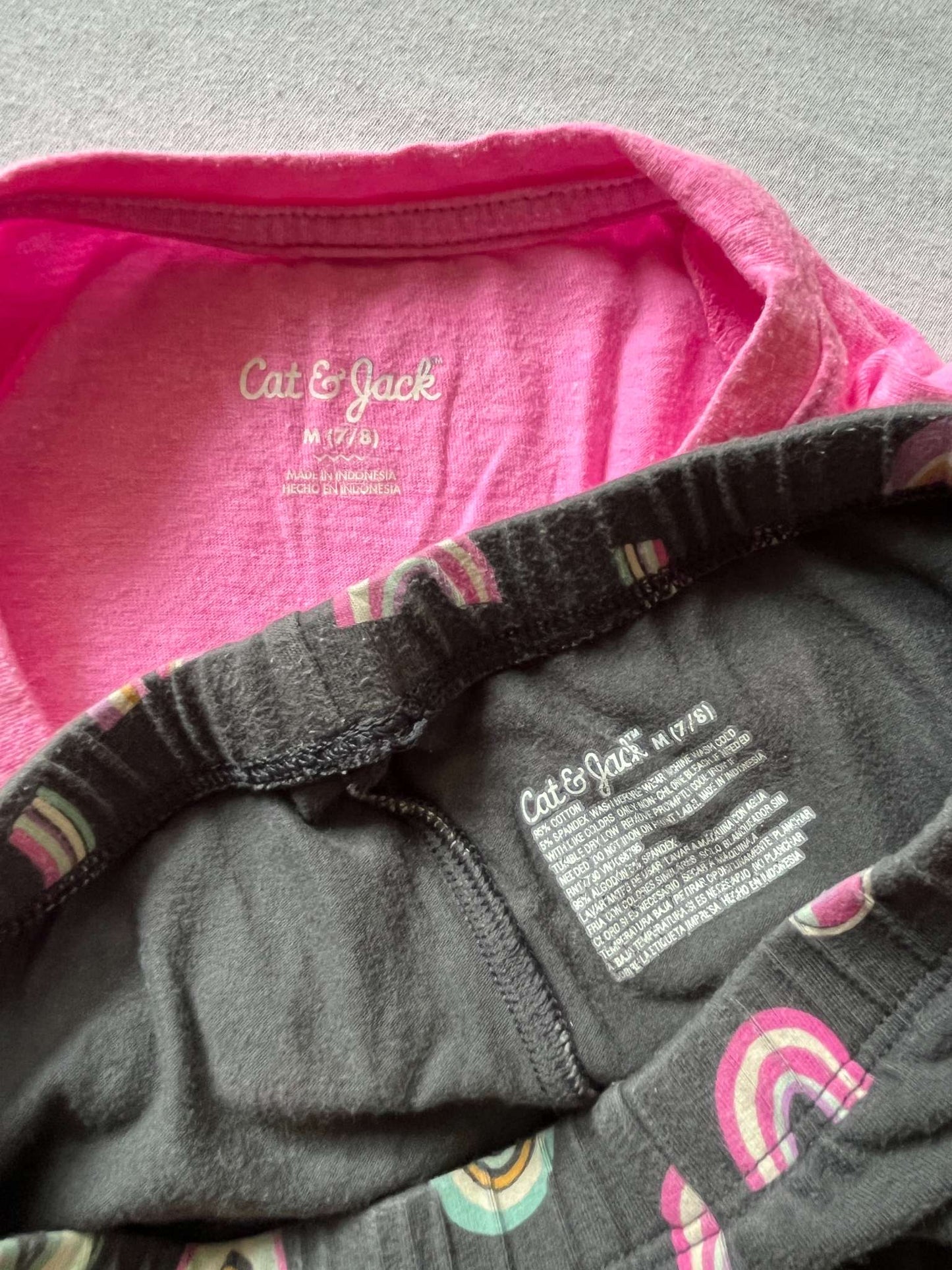 Girls Unicorn/Rainbow Outfit, Size 7-8, Kids 7