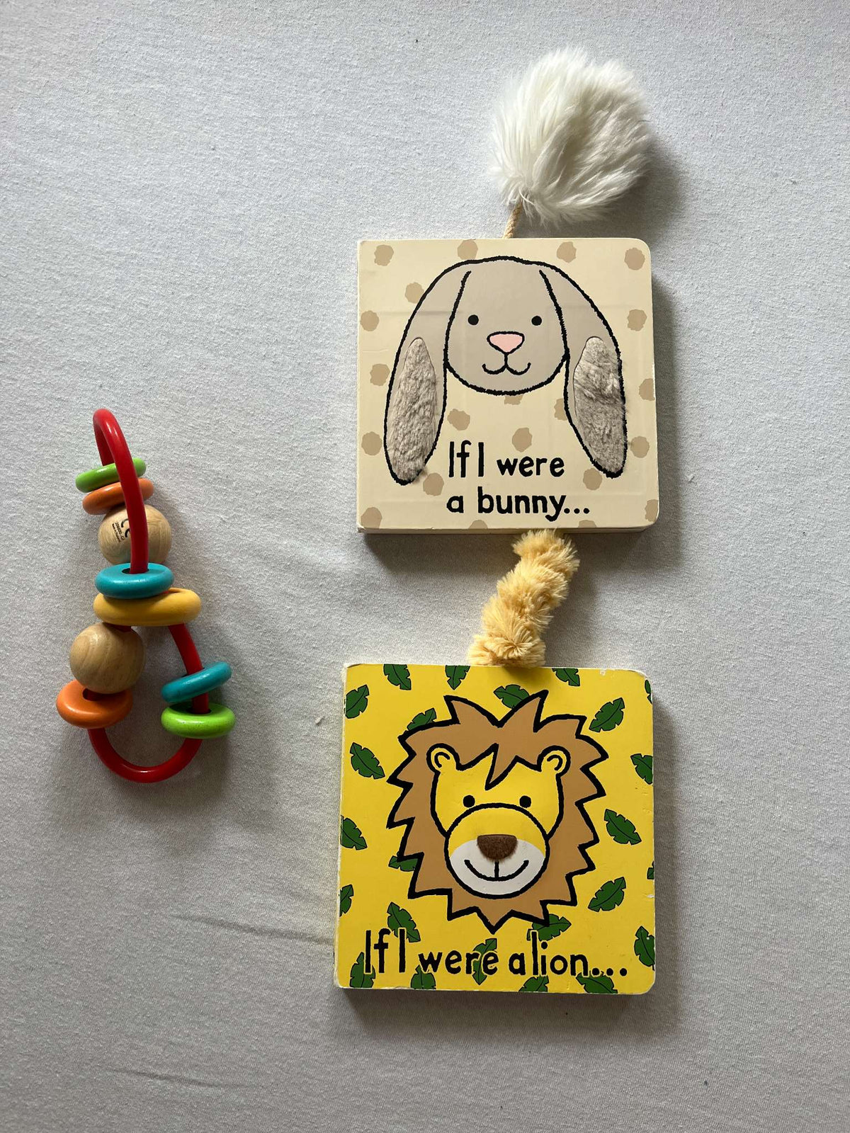 2 Jellycat Board Books and Wooden Skwinkle Manhattan Toy, MSRP: $20.00 each ($60.00 total)
