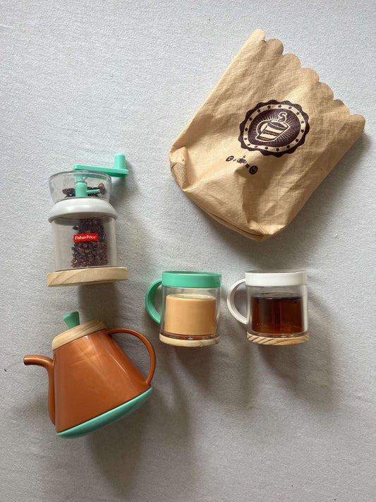 Fisher Price Play Pour Over Coffee Set
