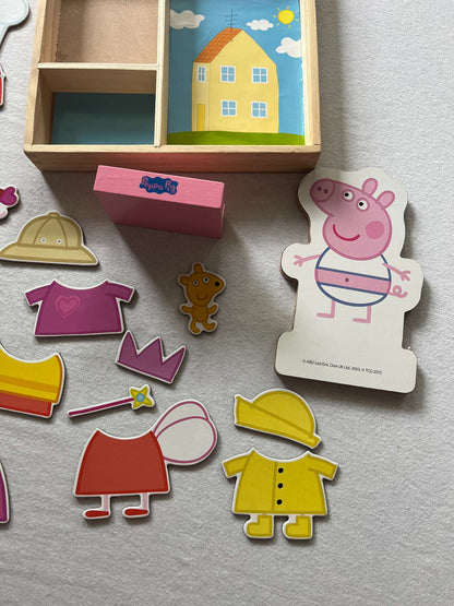 Peppa Pig Magnetic Wooden Dress Up