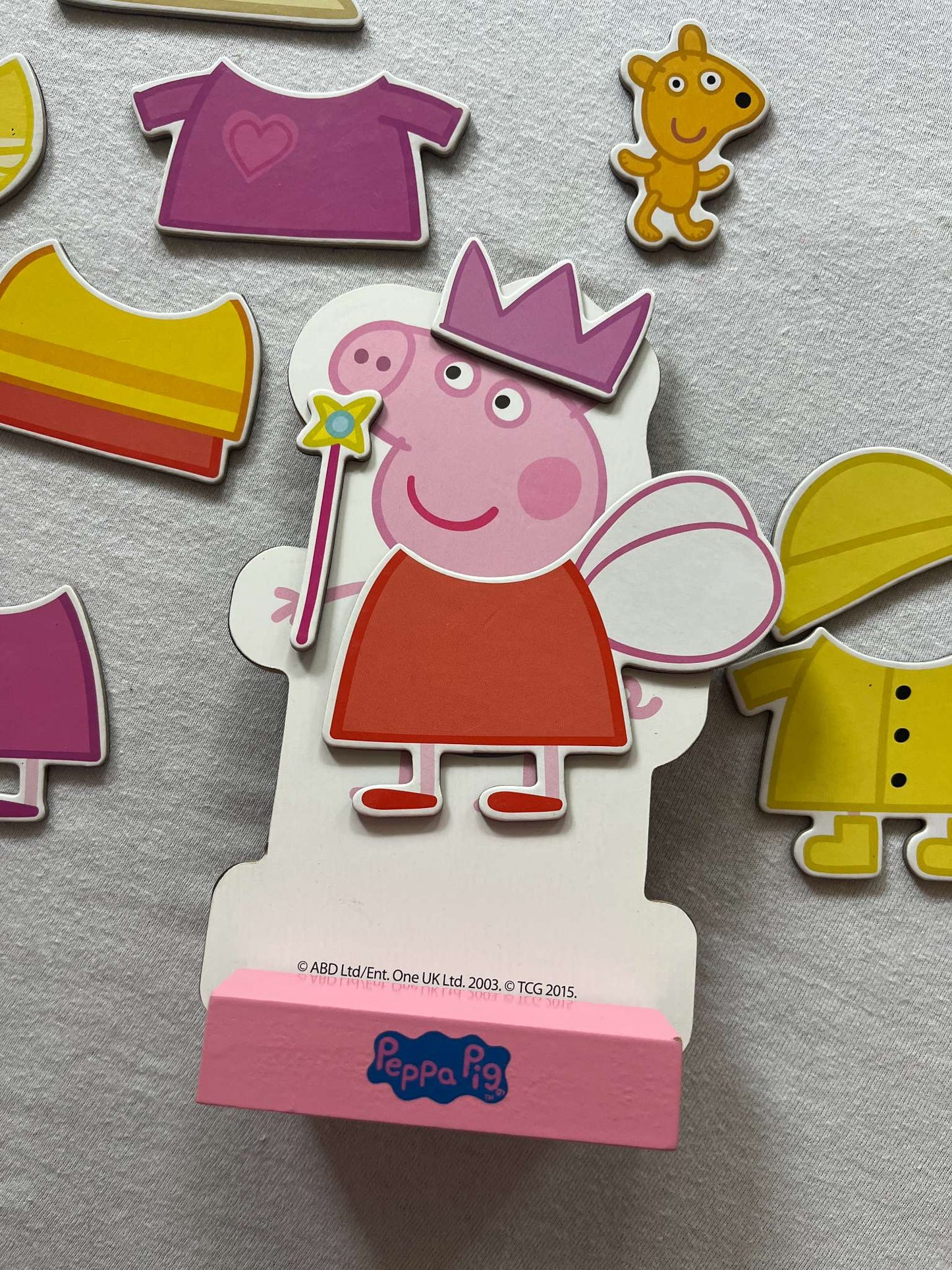 Peppa Pig Magnetic Wooden Dress Up