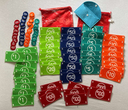 Felt Play Money Bundle