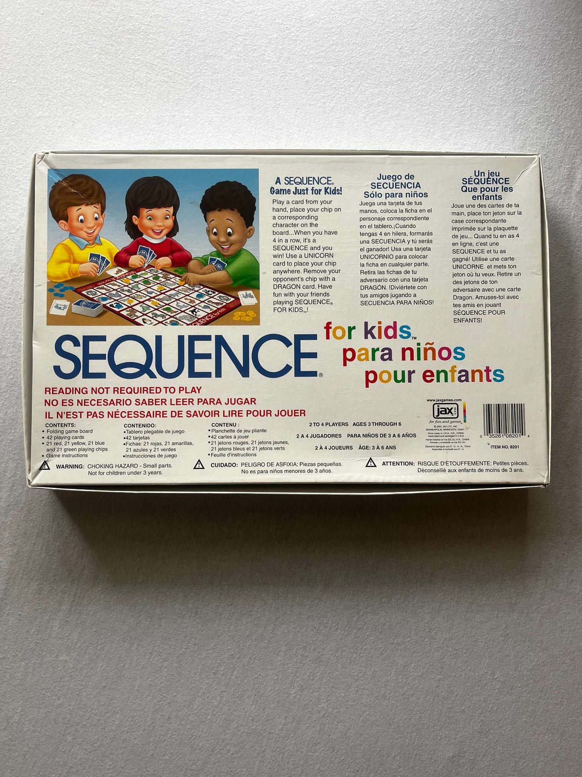 Sequence for Kids Game