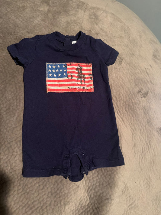 Ralph Lauren Romper MSRP: $63, Kids 3 Month (0-3M)