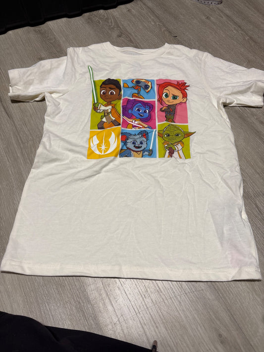 Star Wars 10-12 Graphic Cream Shirt , Kids 10