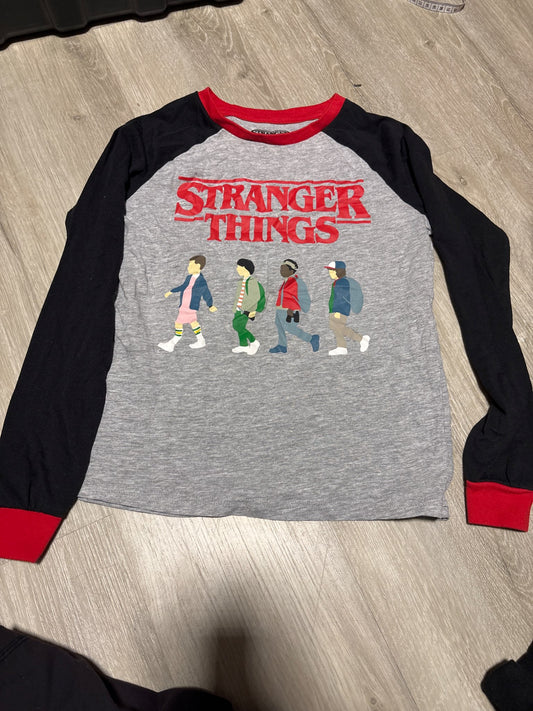Stranger Things Grey 10-12 LongSleeve Shirt , Kids 10