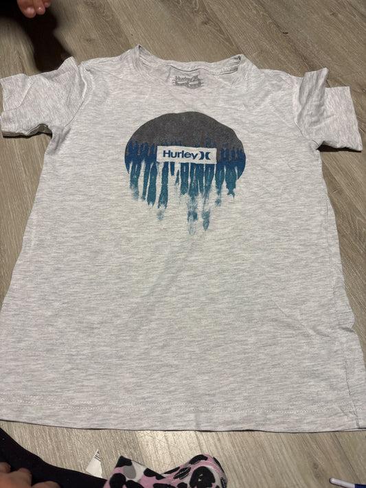 Hurley Grey Graphic Shirt 10-12, Kids 10