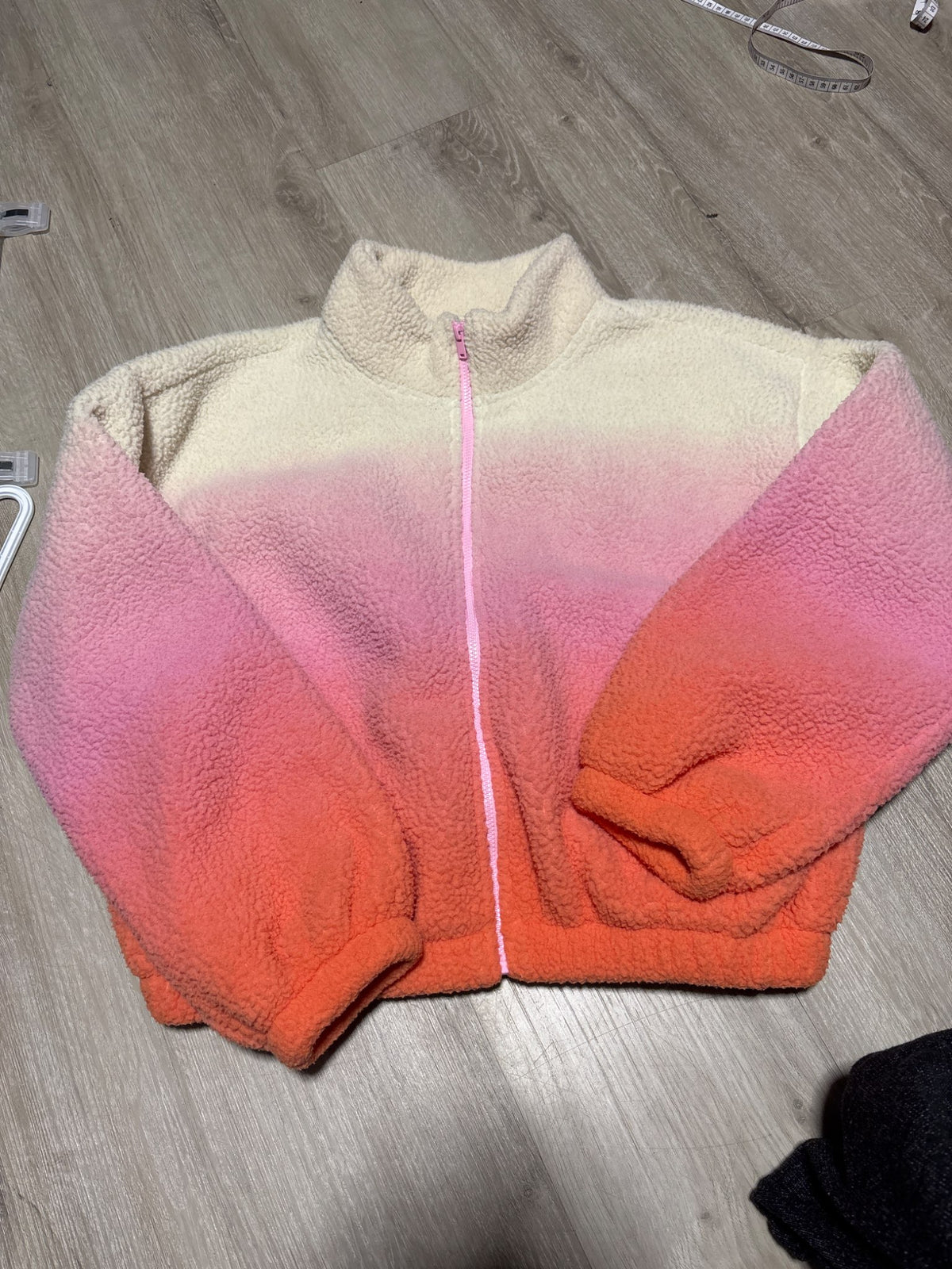 Old Navy Tricolour Fleece Sweater 14-16, Kids 14