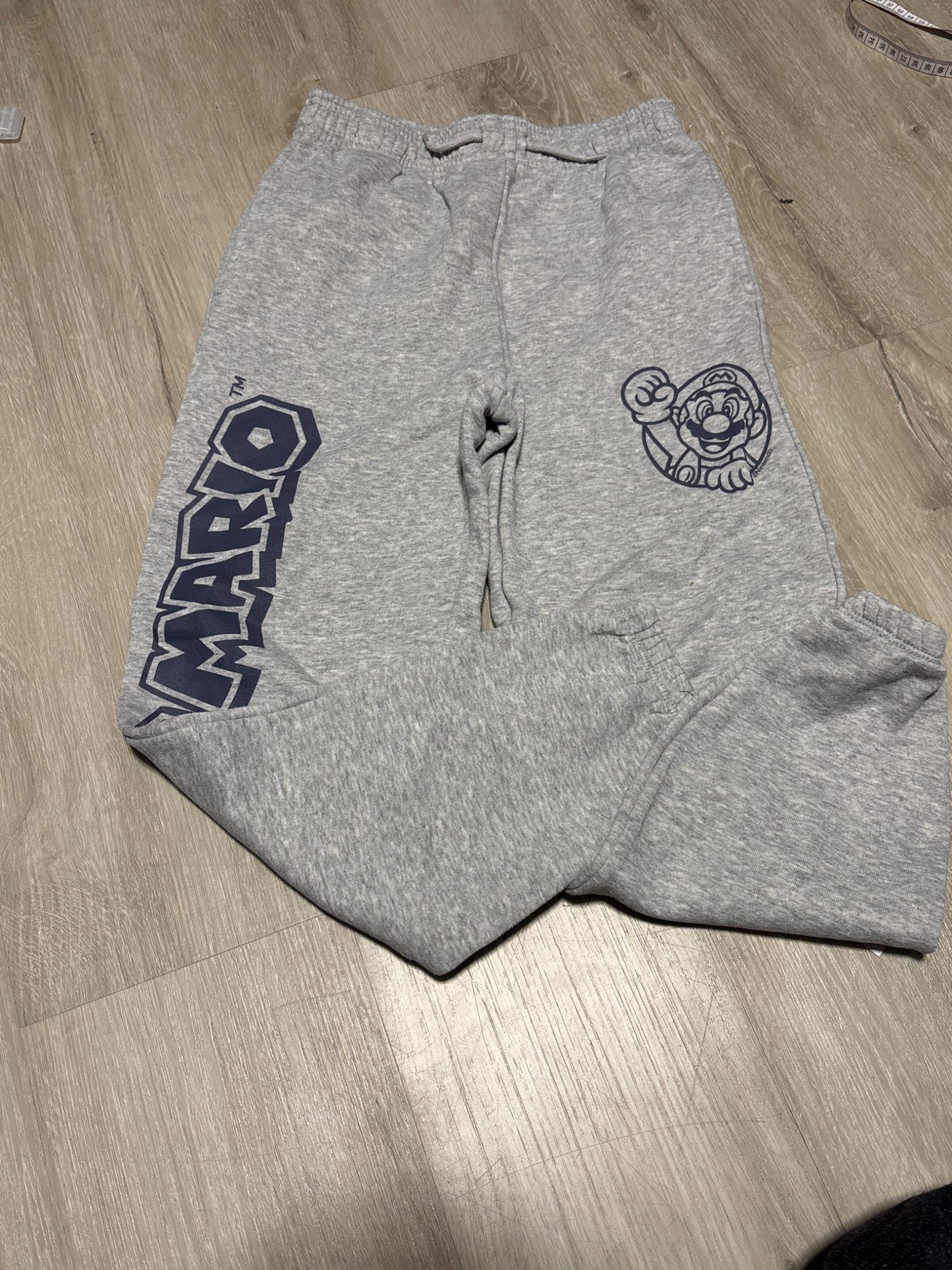 Gap Supermario Grey Sweatpants size 10, Kids 10