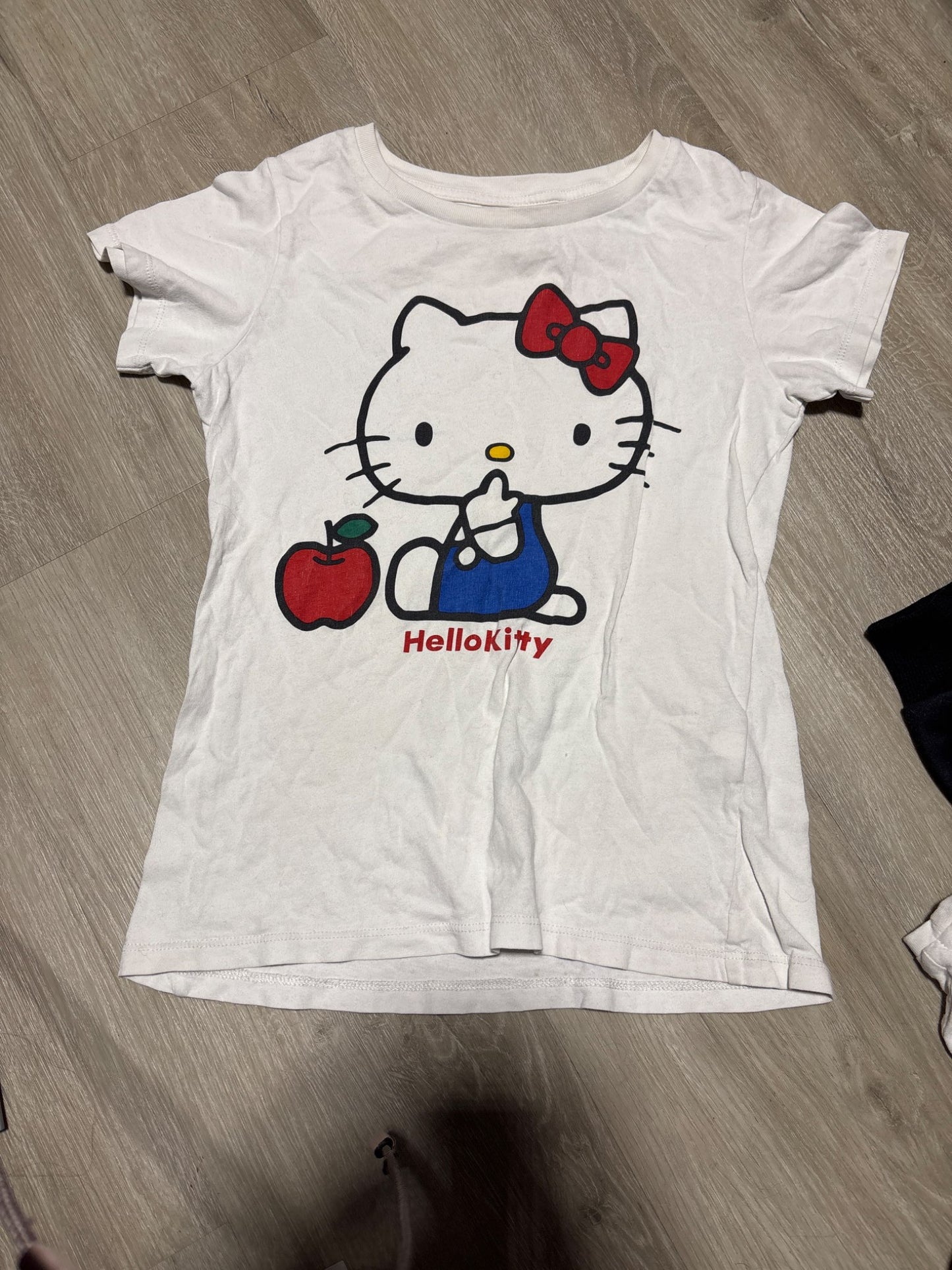 Hello Kitty Tu White Shirt 8-9, Kids 8