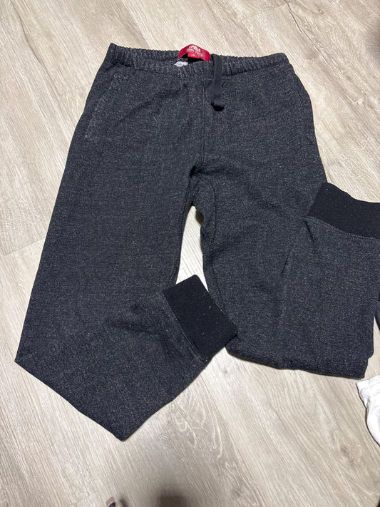 Cabin Fever 10-12 Black Heathered Sweatpants , Kids 10