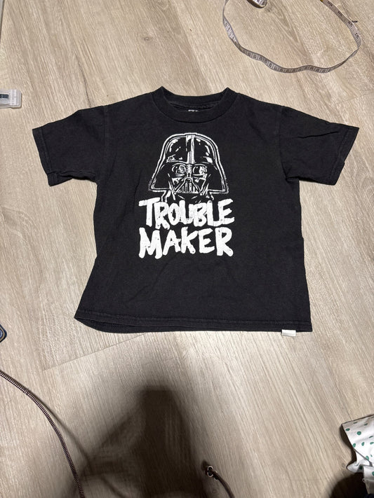 Star Wars 3T “Trouble Maker” Black Shirt , Kids 3T