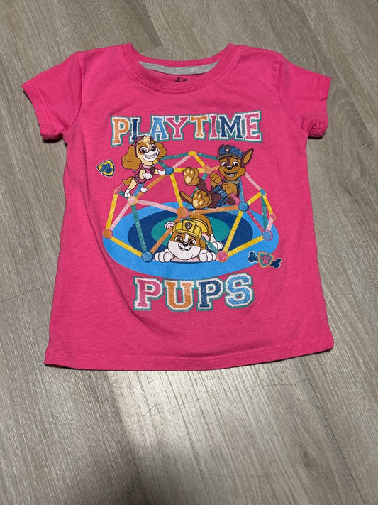 Nickelodeon Paw Patrol Playground 2T Pink Shirt , Kids 2T