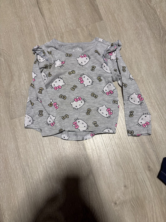 Hello Kitty Graphic Long Sleeve Shirt 2T, Kids 2T