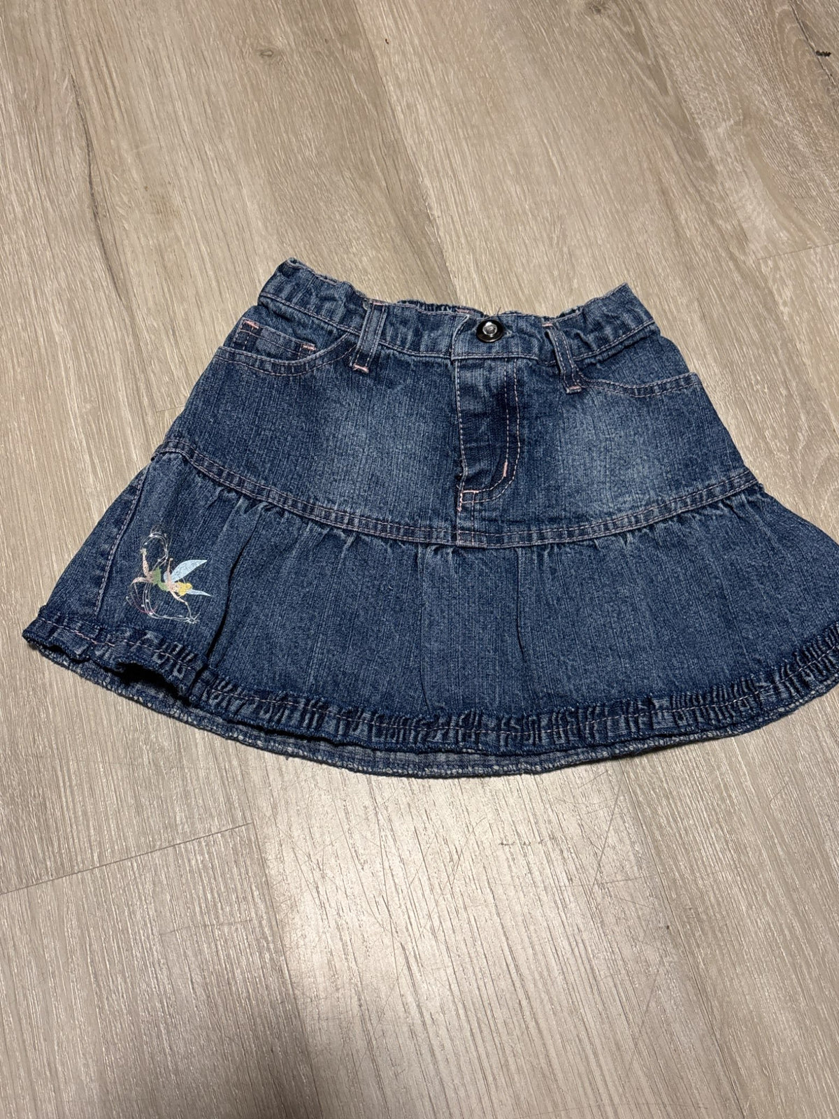 Disney Denim Fairy Skirt Size 4, Kids 4/4T