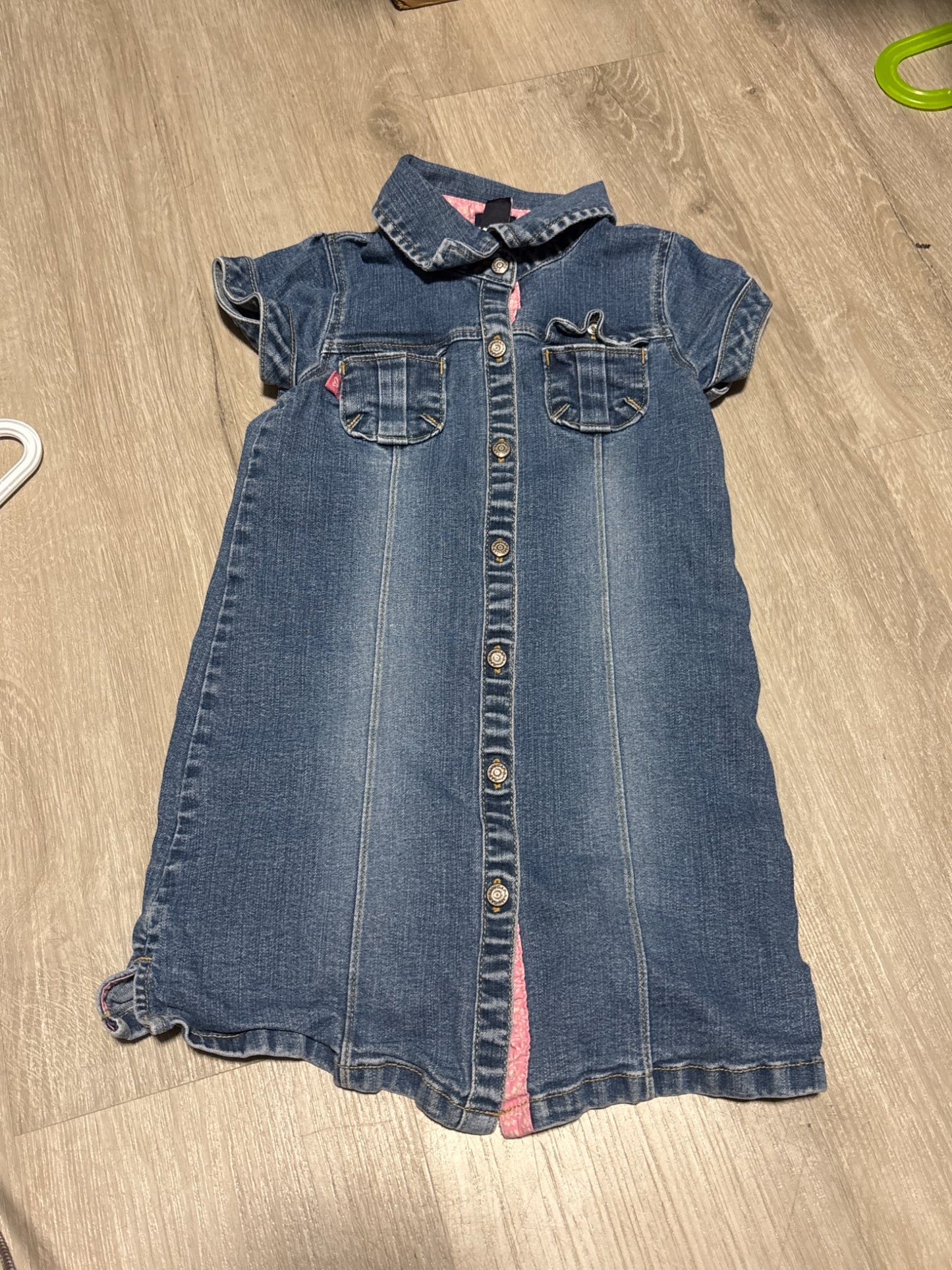 Gap Stretch Denim Dress size 4, Kids 4/4T