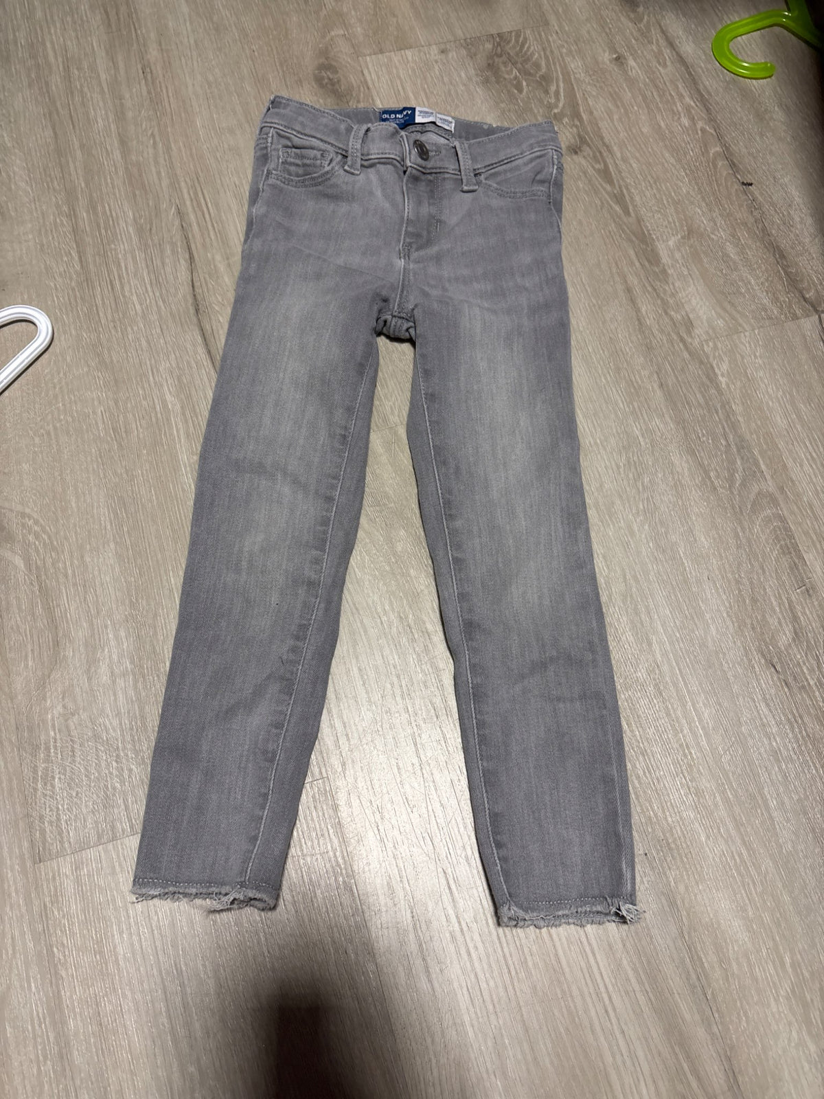 Old Navy Rockstar Adjustable Grey Jeans 5, Kids 5/5T