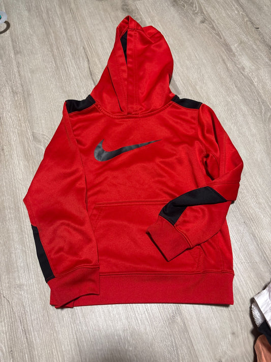 Nike Red Pull Over Hoodie Size 7, Kids 7