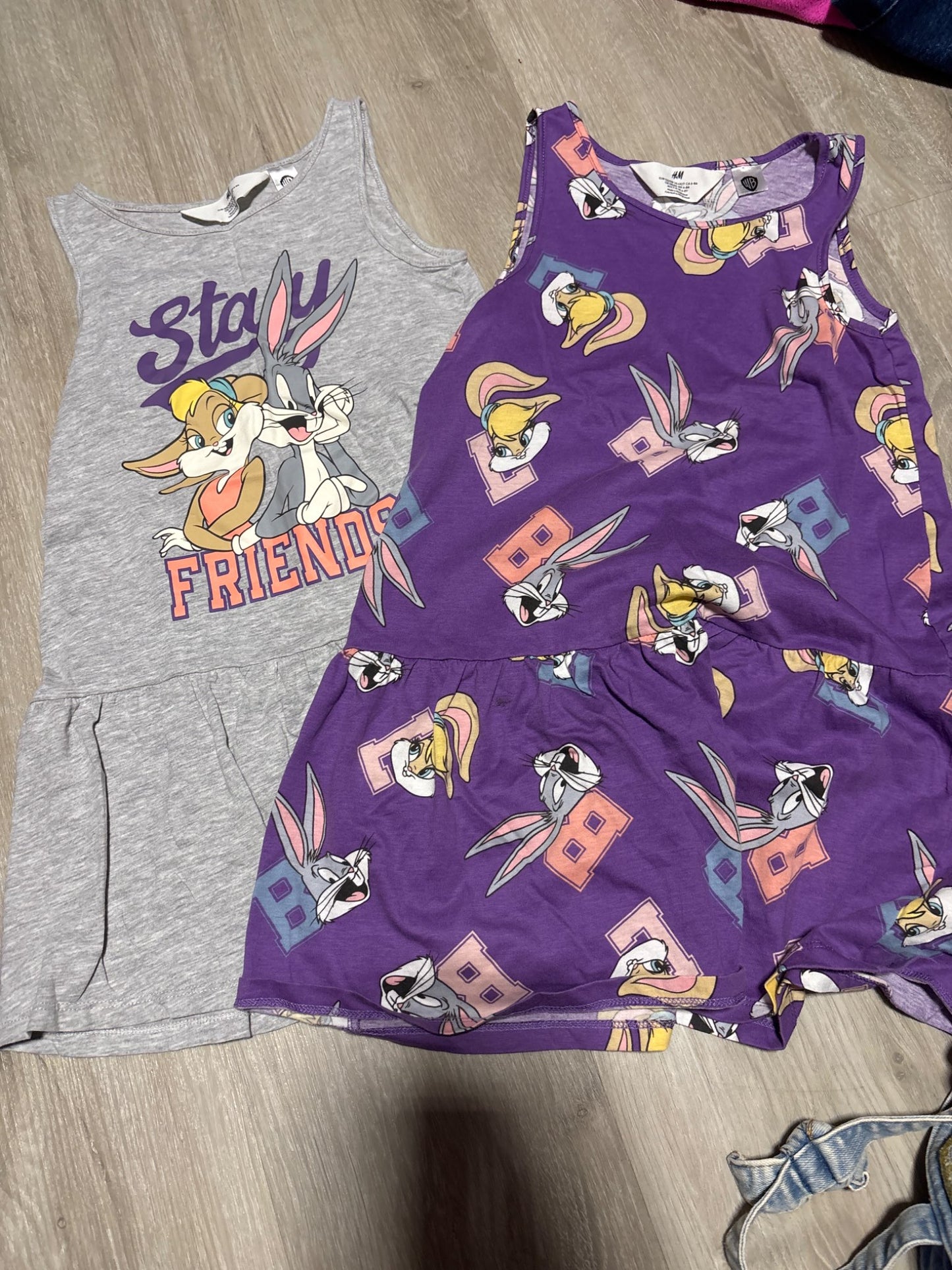 H&M Bugs Bunny Dresses 6-8, Kids 6/6X