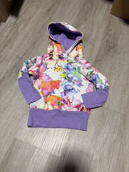 Sew Ashleigh Grow With Me Floral Sweater 3-12M, Kids 3 Month (0-3M)
