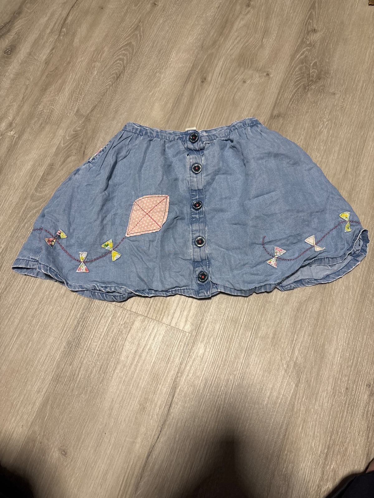 Matilda Jane Denim Like Kite Skirt size 8, Kids 8