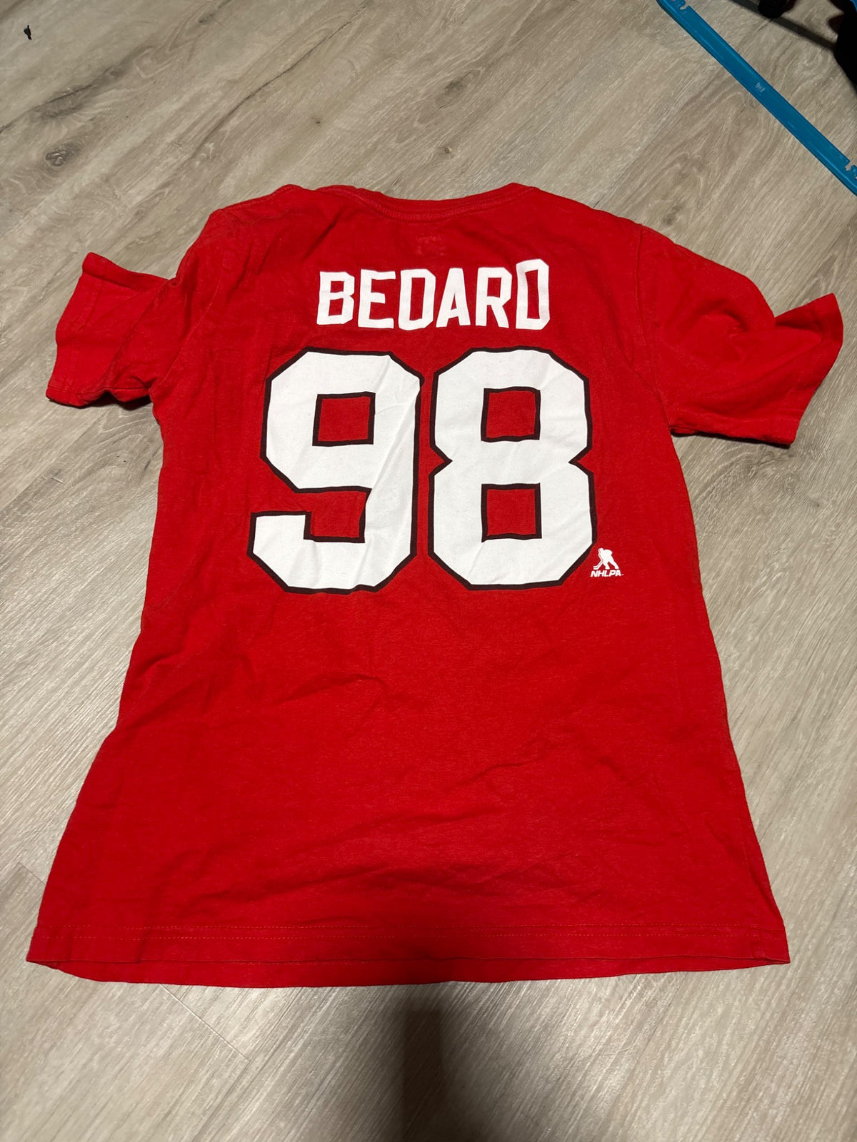 NHL Chicago Blackhawks Short Sleeve Shirt 14-16, Kids 14