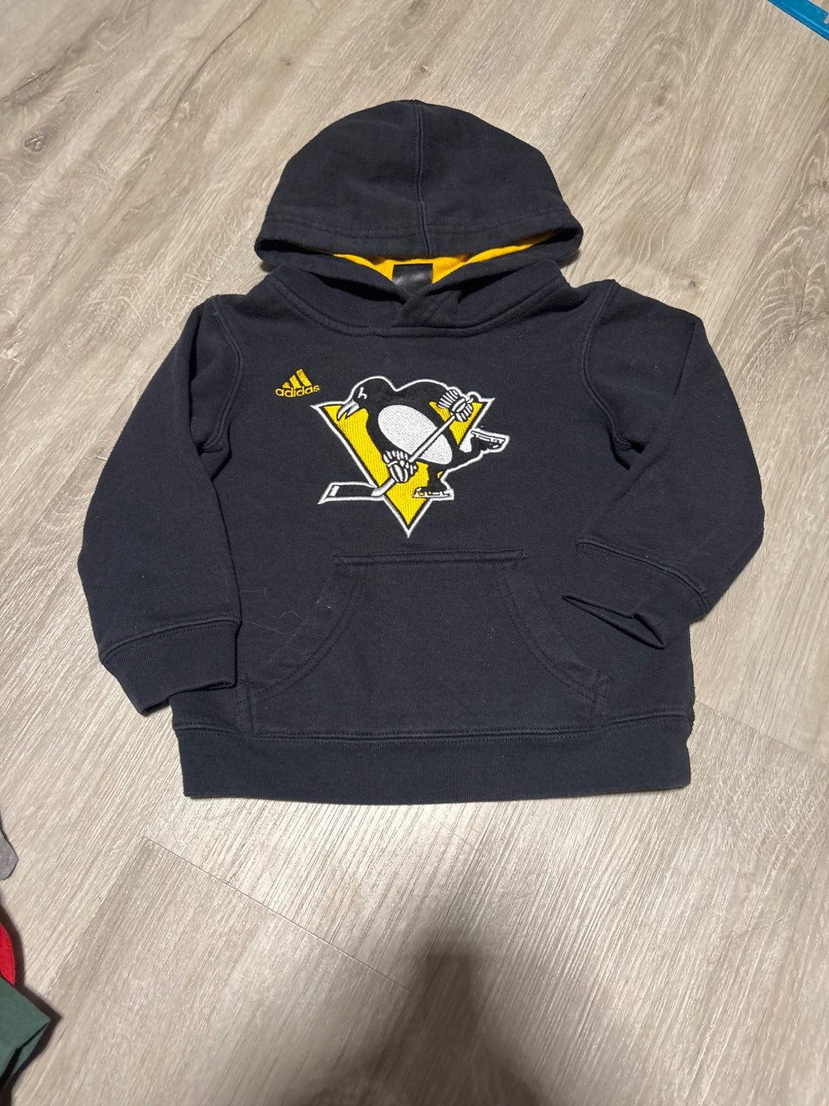Adidas Pittsburgh Penguins Pull Over 3T, Kids 3T