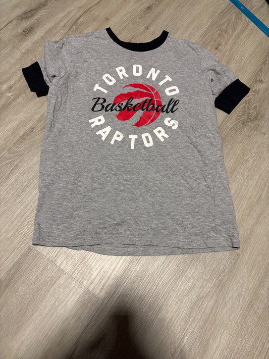 NBA Toronto Raptors Grey Short Sleeve Shirt 14, Kids 14