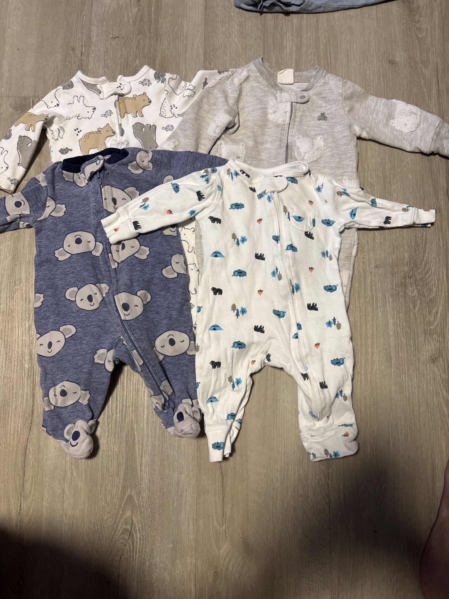 Boys Mixed Sleeper Bundle 3M, Kids 3 Month (0-3M)