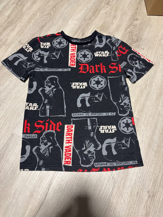Star Wars Black Designed Shirt 7-8, Kids 7