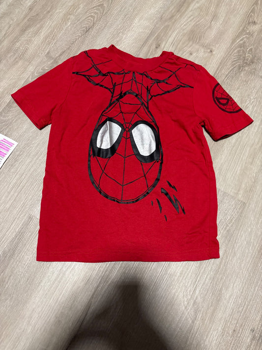 Marvel Red Spiderman Shirt Size 6, Kids 6/6X