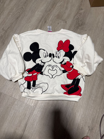 Disney Minnie And Micky Crewneck 4T, Kids 4/4T