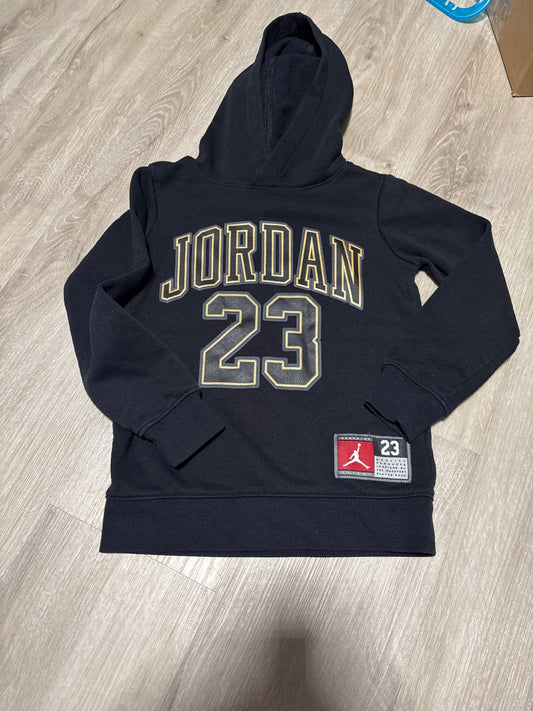 Jordan Black Pull Over Sweater size 4-5, Kids 4/4T