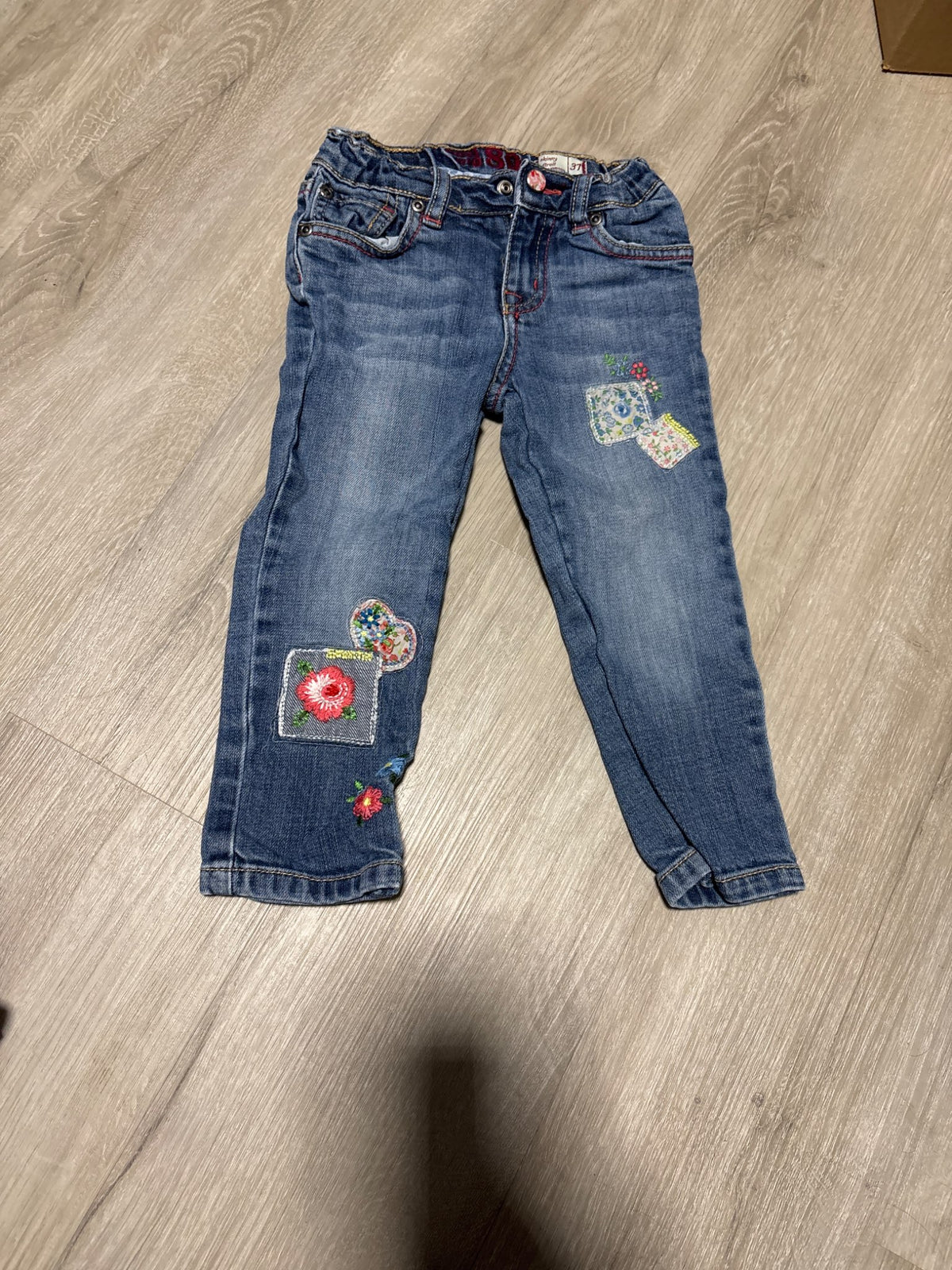 Children’s place Skinny 3T Floral Patch Jeans 3T, Kids 3T