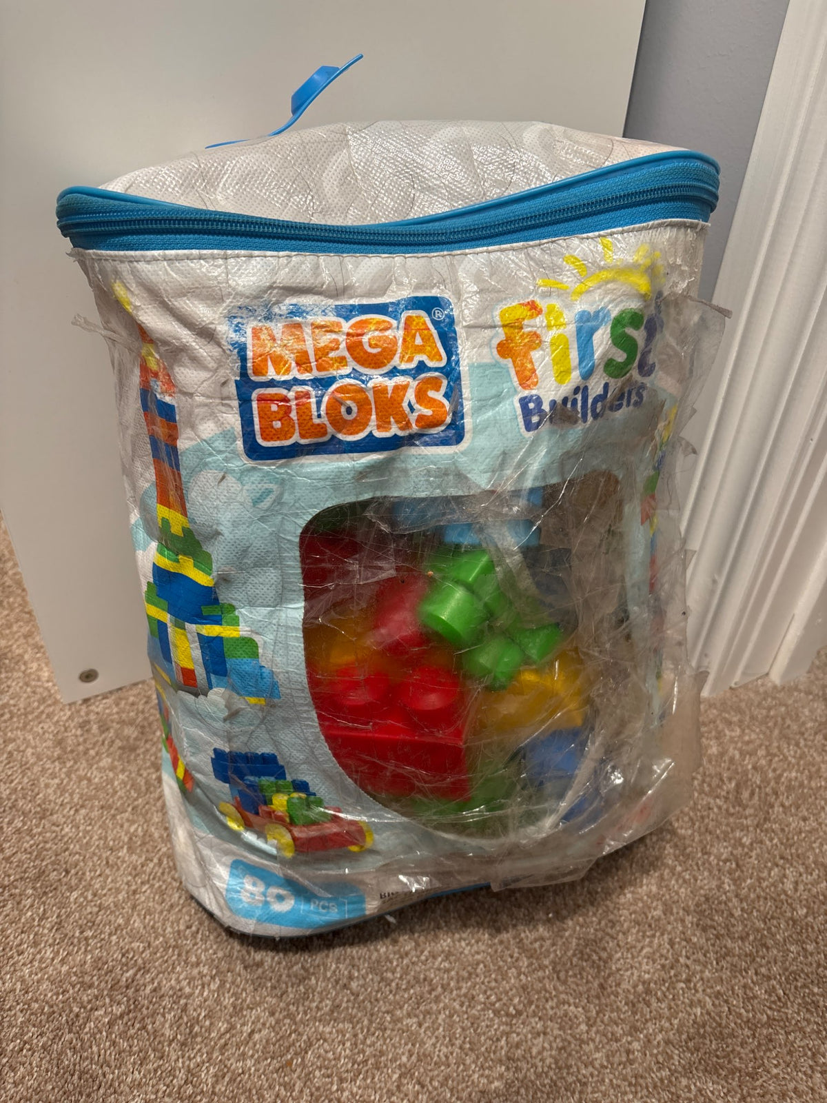 Mega Block set -80 pieces
