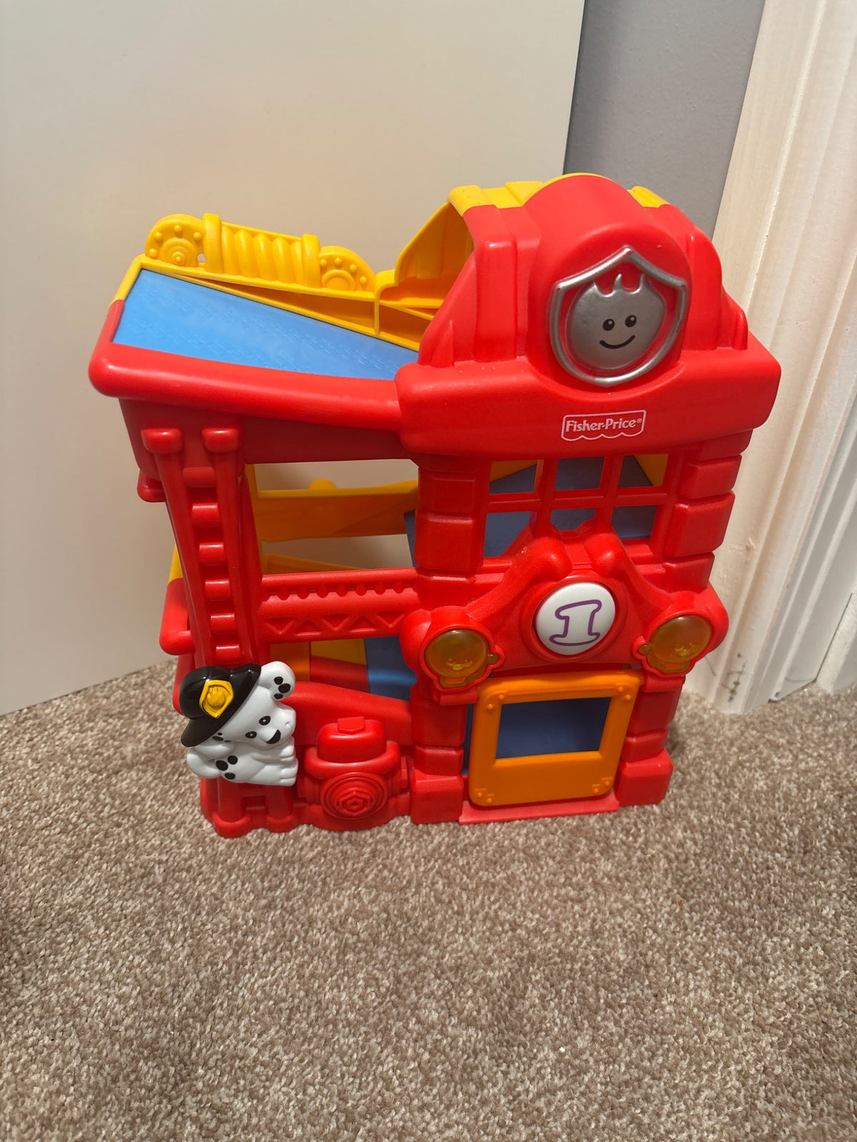 Fisher Price Lil Zoomers Ramp Firehouse