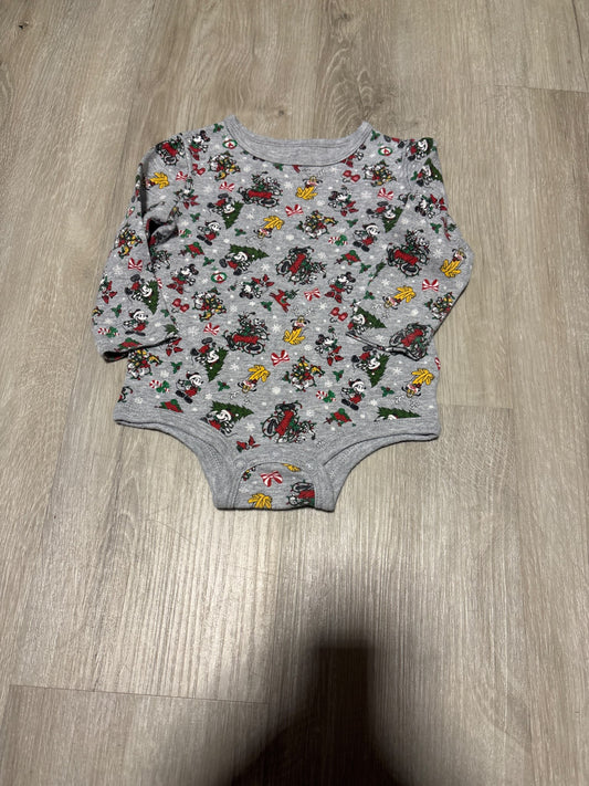 Disney Mickey and Friends Christmas Onesie 18M, Kids 18 Month (12-18M)