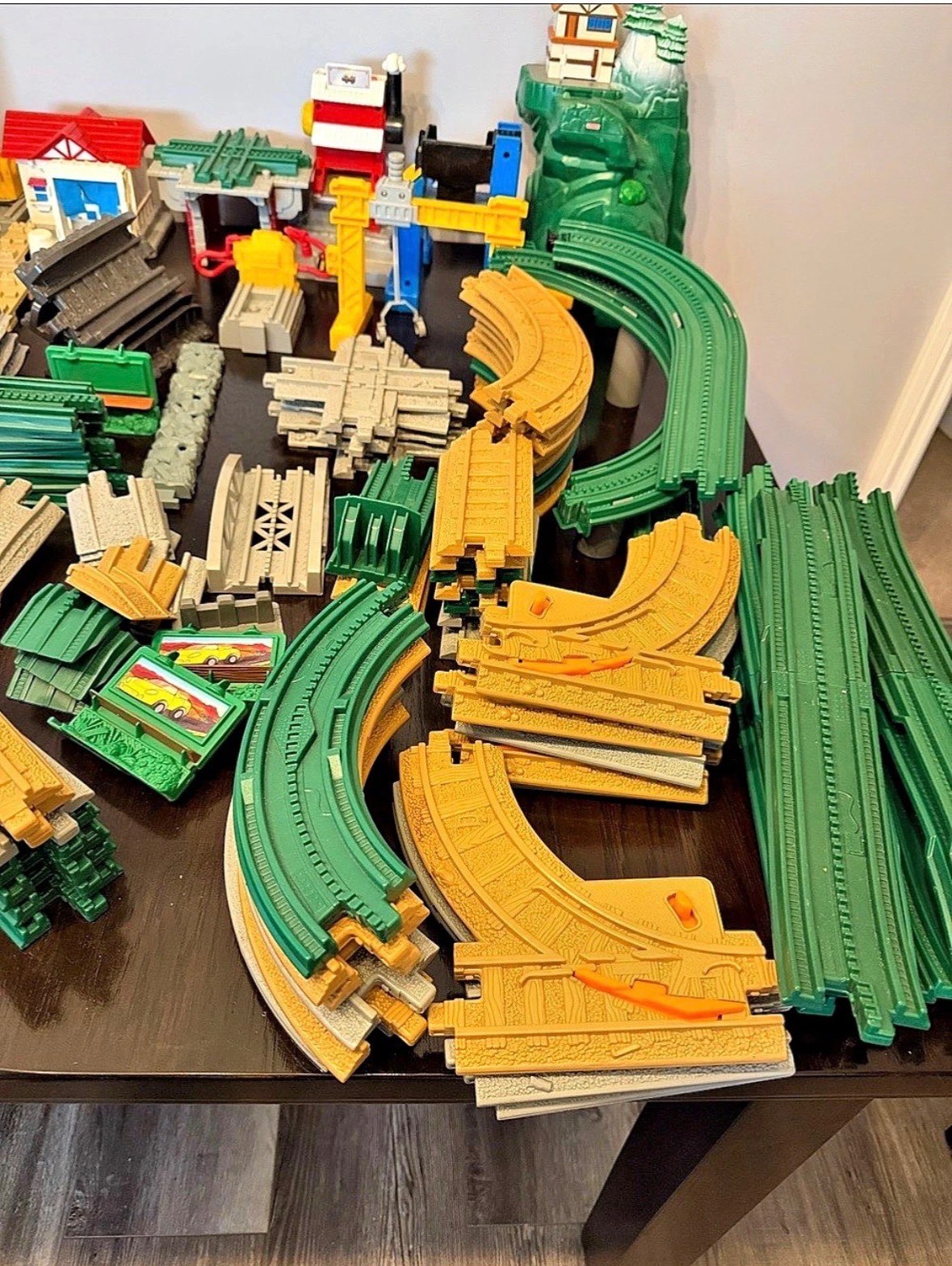Fisher Price Geotrax Rail and Road System -170+ pieces