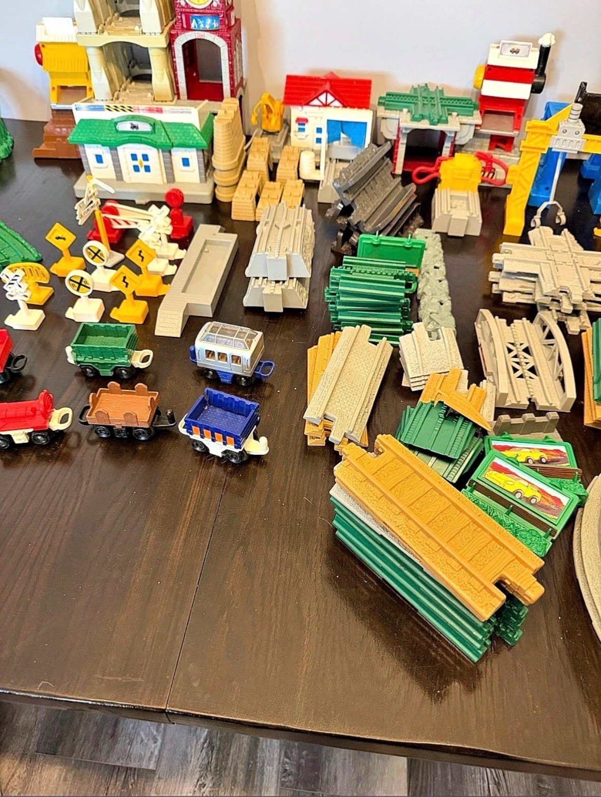 Fisher Price Geotrax Rail and Road System -170+ pieces